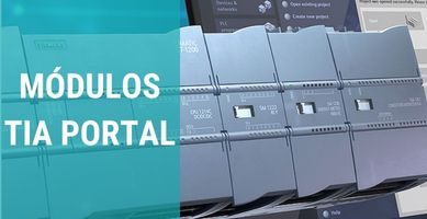 Agregar M&oacute;dulos TIA Portal