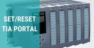 Set y Reset TIA Portal
