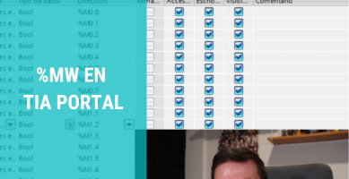 Direcciones MW en TIA Portal por Abel Dominguez