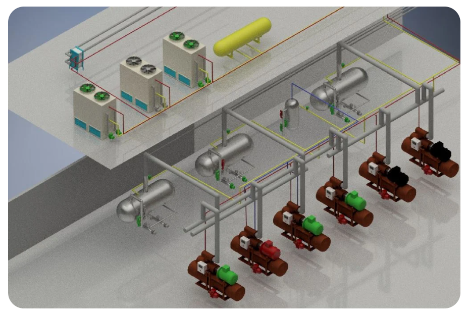 Circuito de fr&iacute;o industrial del curso avanzado de TIA Portal de Abel Dom&iacute;nguez