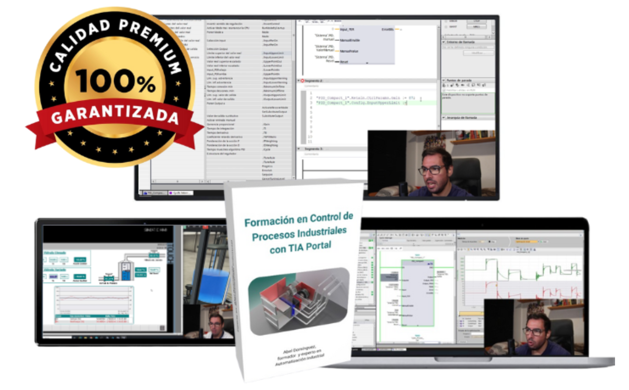 Curso PID en TIA Portal con PLC Siemens de Abel Dom&iacute;nguez